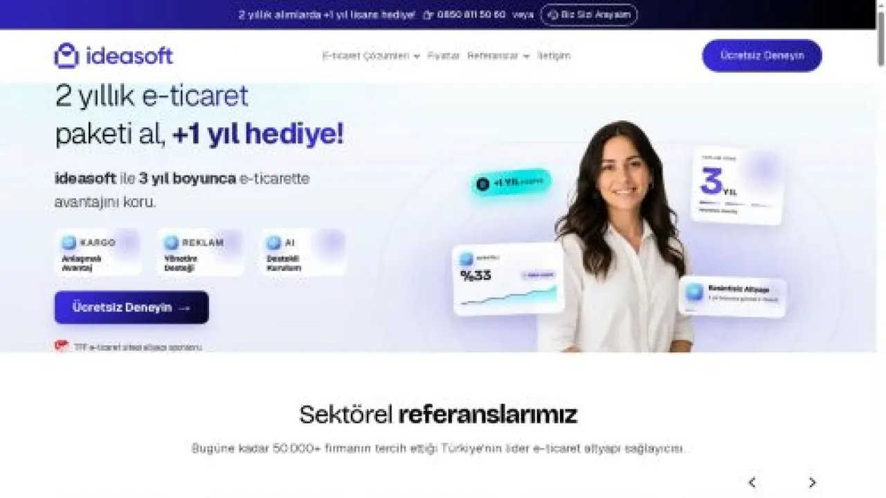 ideasoft | Uzman E-Ticaret Altyapı Çözümleri