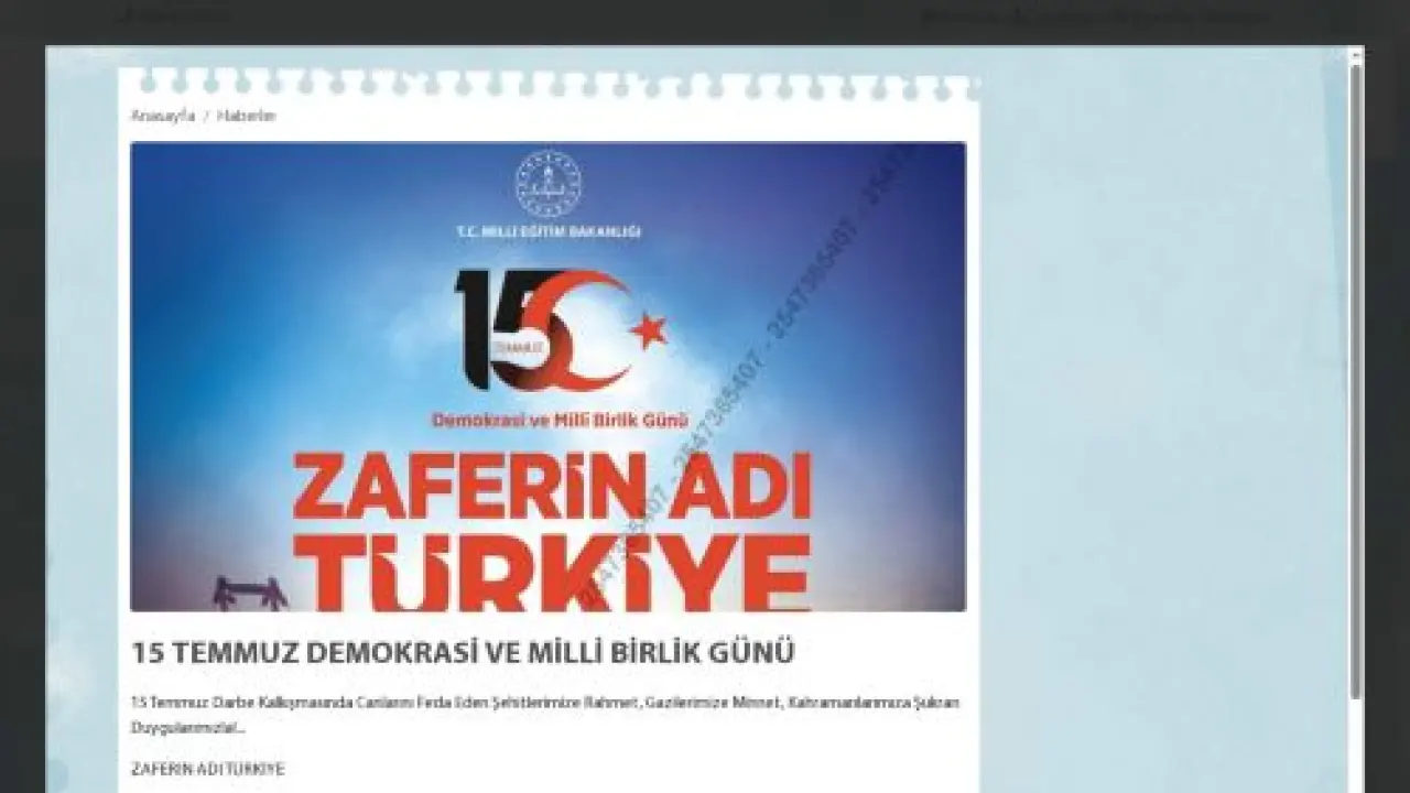 Gürgendağ Ortaokulu - TRABZON / DÜZKÖY