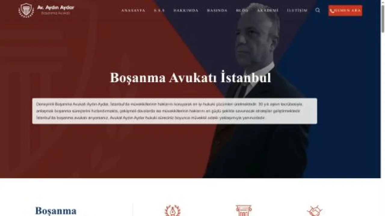 Avukat Aydın AYDAR - Boşanma Avukatı İstanbul