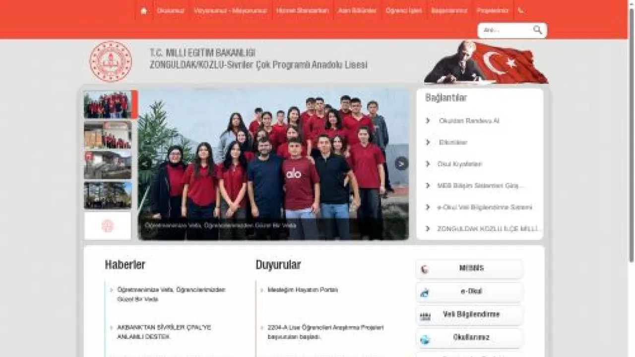 Sivriler Çok Programlı Anadolu Lisesi - ZONGULDAK / KOZLU