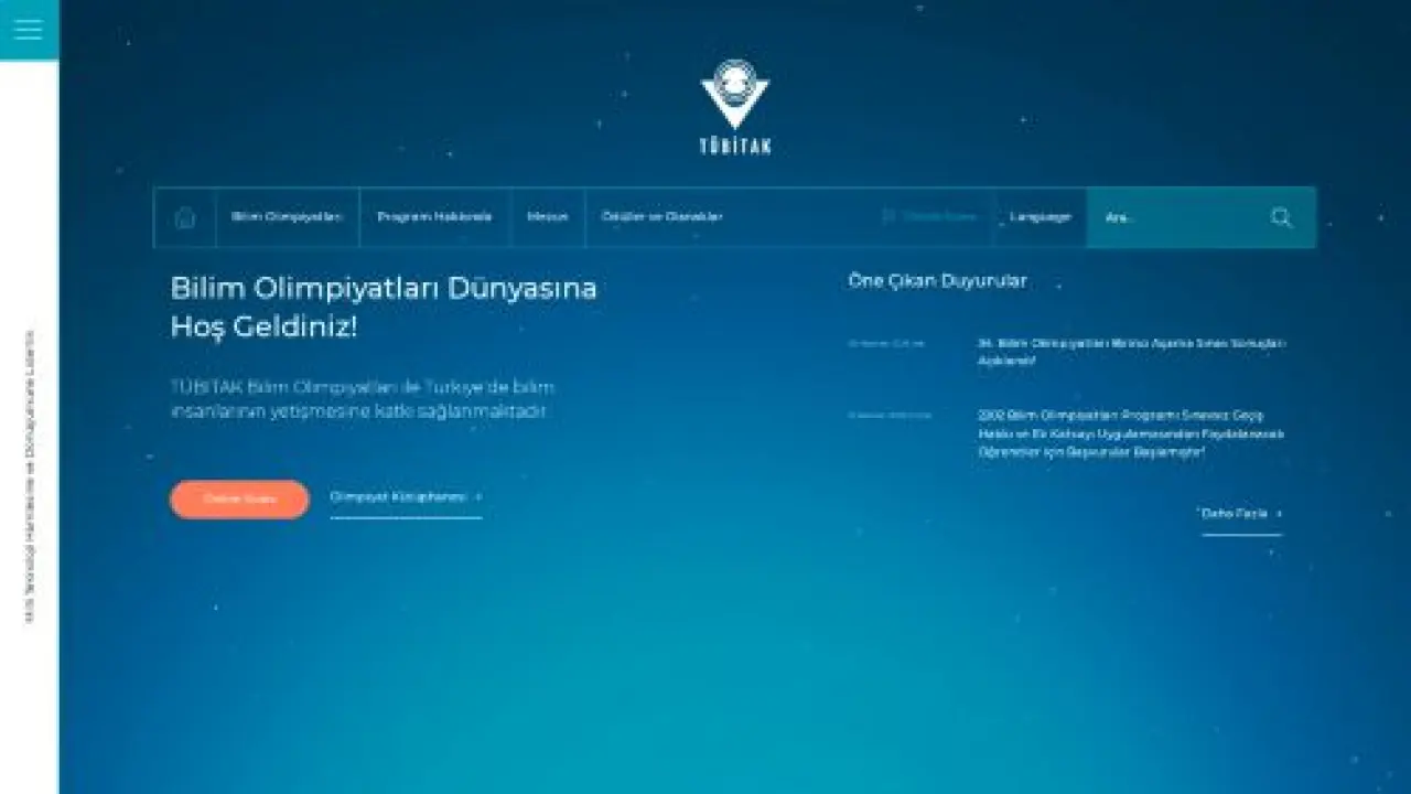 TÜBİTAK : Bilim Olimpiyatları dünyasına hoş geldiniz