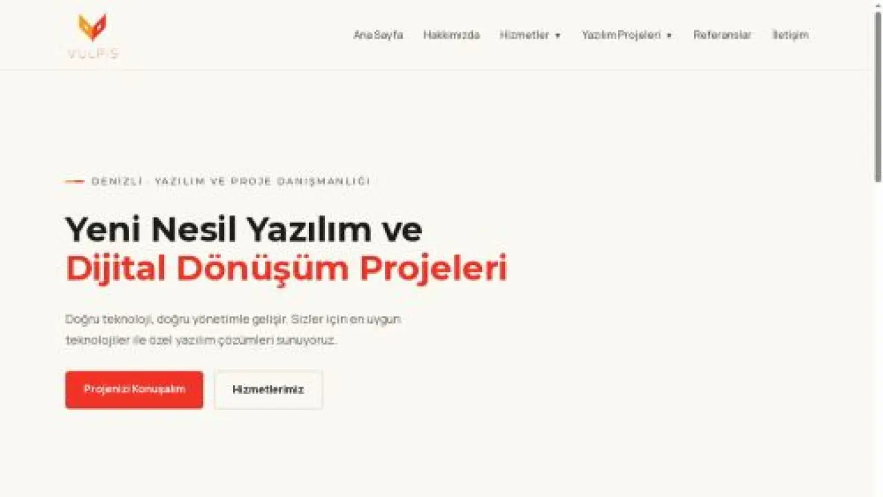 Vulpis Yazılım | Yazılım Çözümleri | Sosyal Medya | Tasarımlar