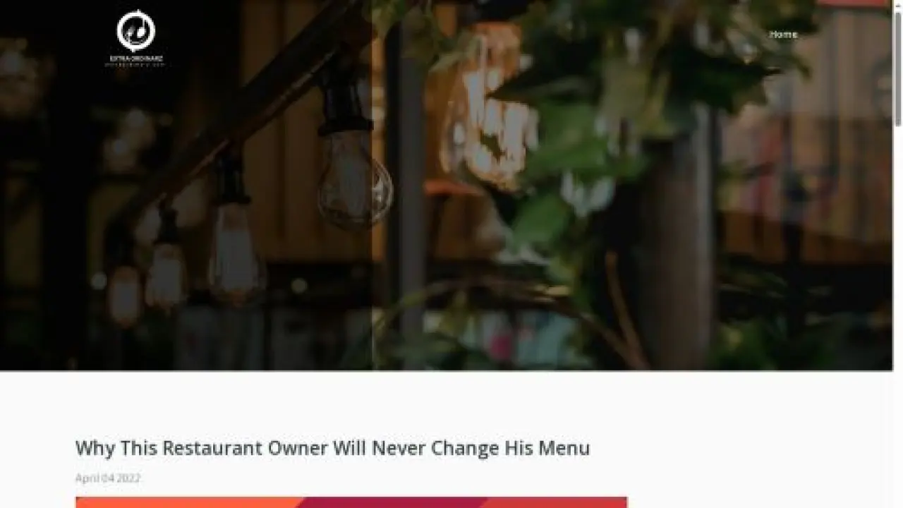 Extra Ordinarz Resturant