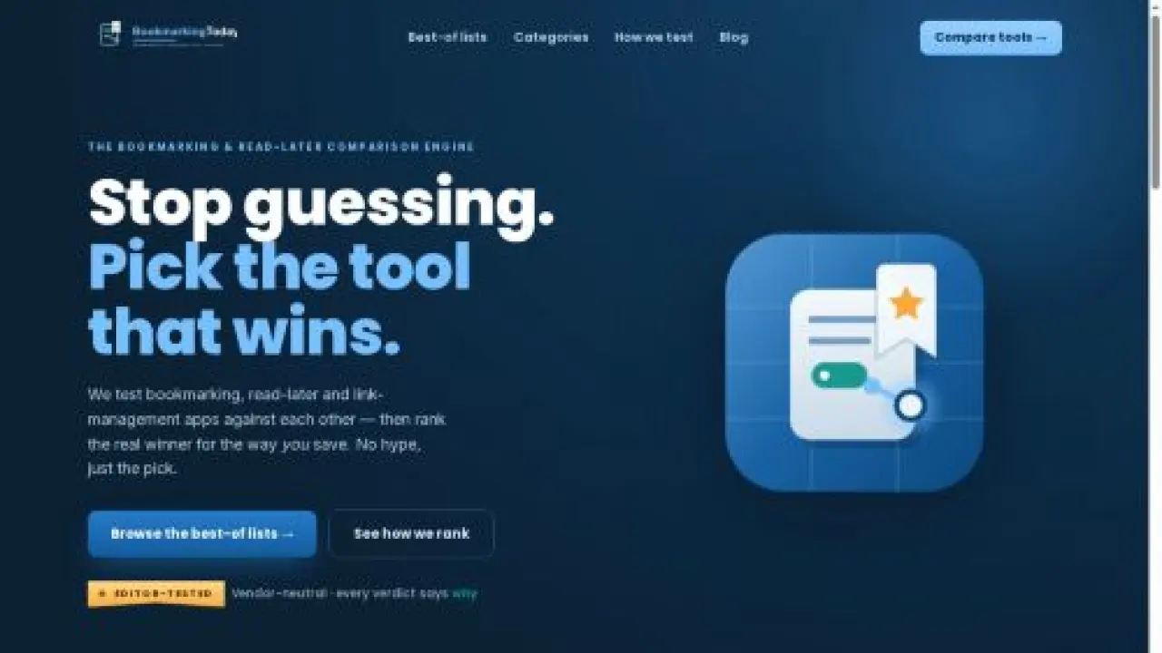 bookmarkingtoday.com | Modern Social Bookmarking Hub.