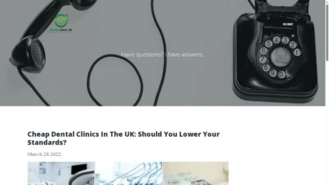 Dental Clinic UK Dentistry