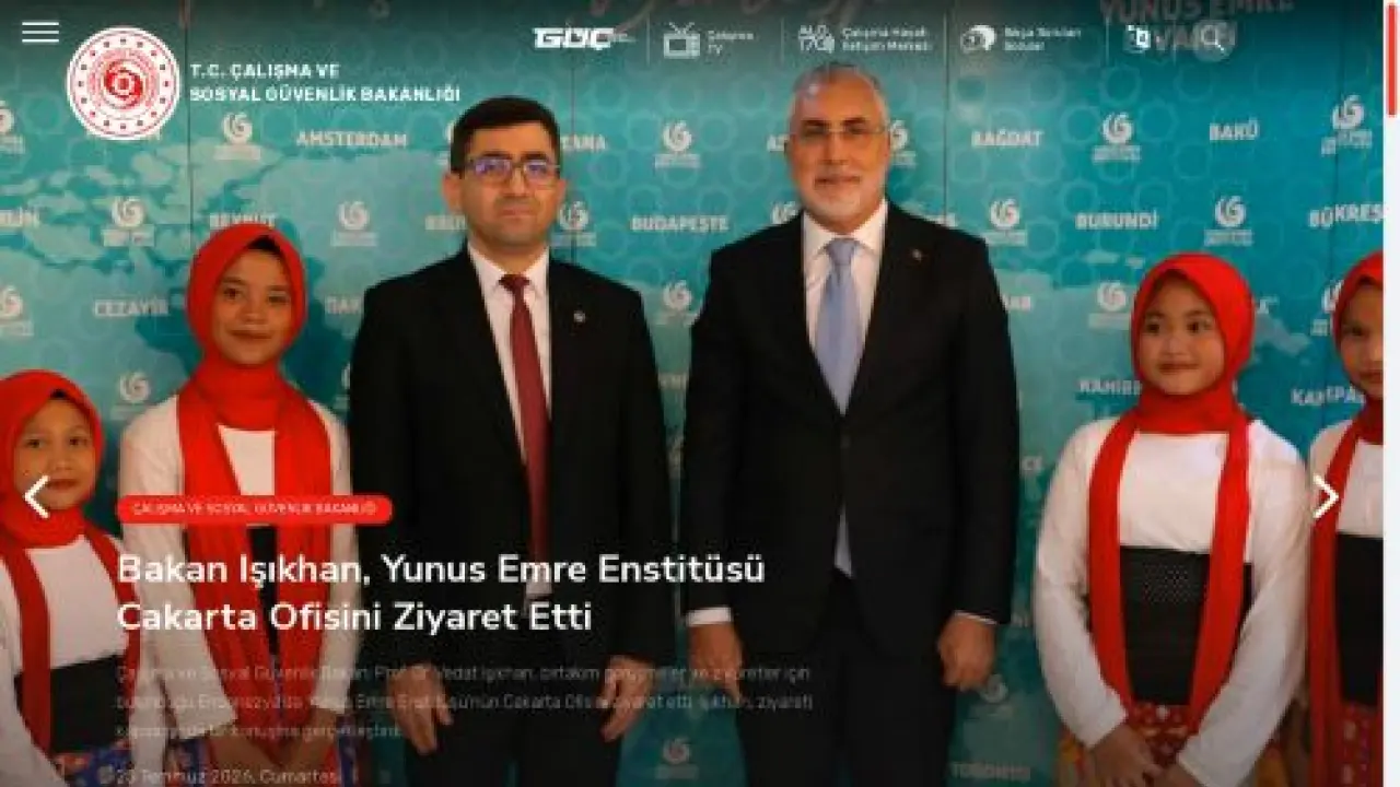 T.C. Çalışma ve Sosyal Güvenlik Bakanlığı | Anasayfa