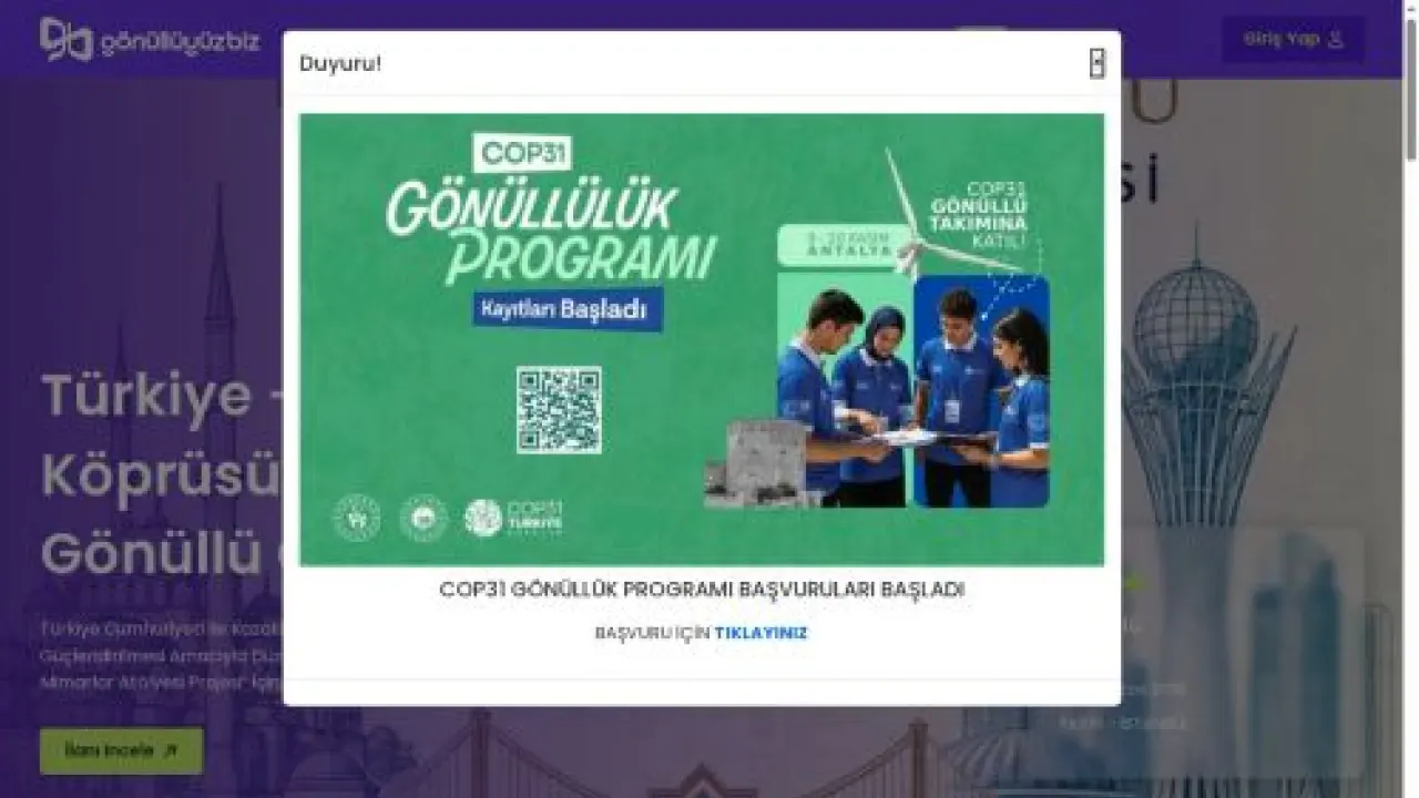 Gönüllüyüz BİZ