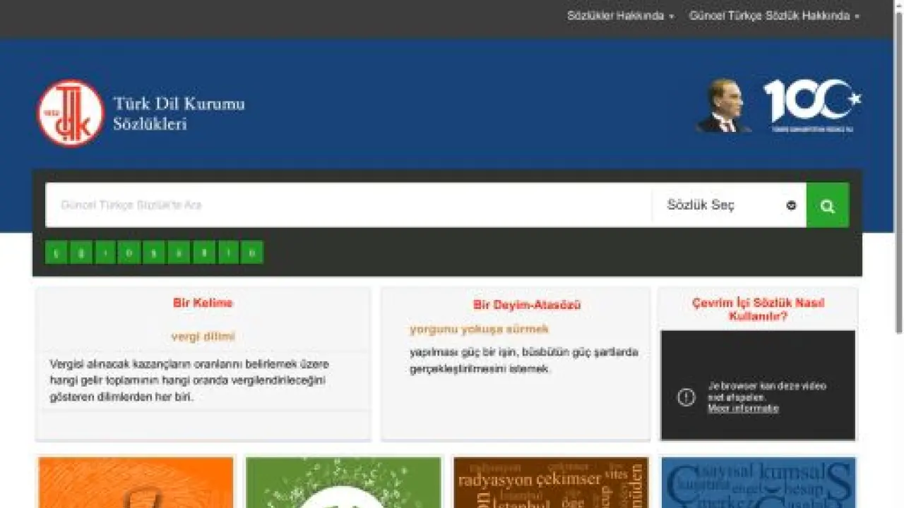 Türk Dil Kurumu Sözlükleri