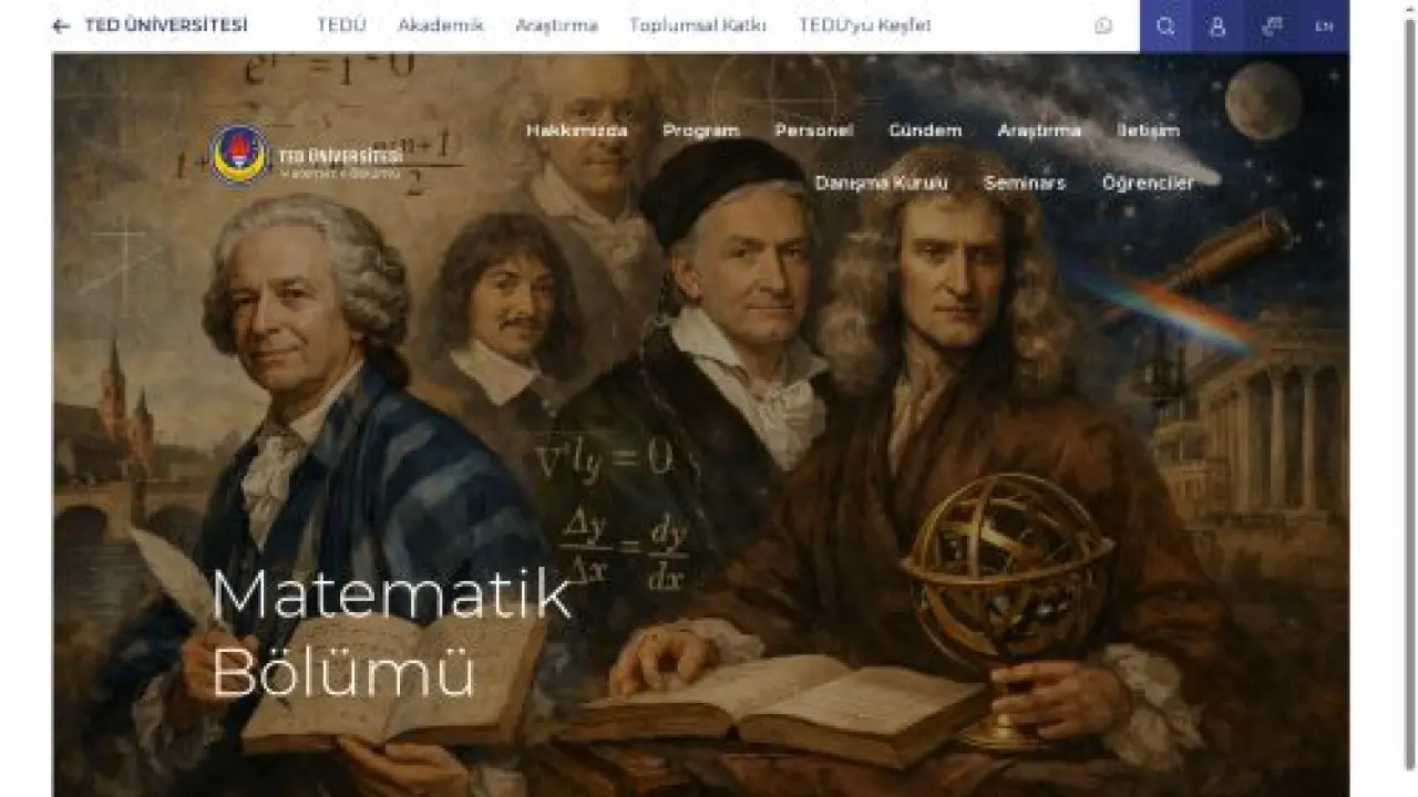 Matematik Bölümü | TED Üniversitesi