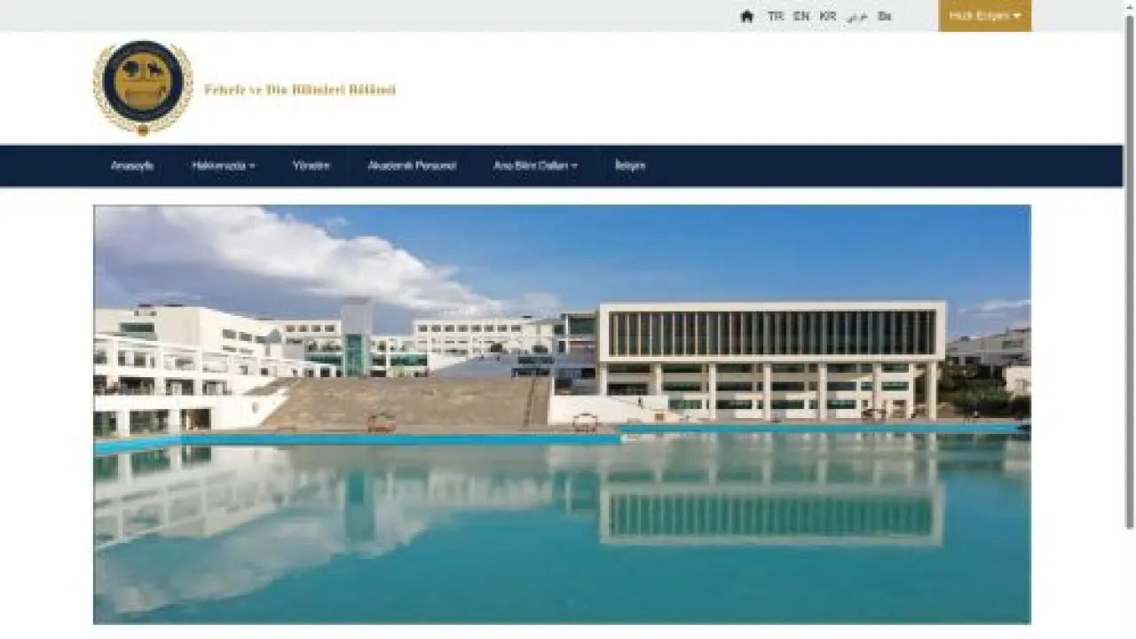 Felsefe ve Din Bilimleri Bölümü