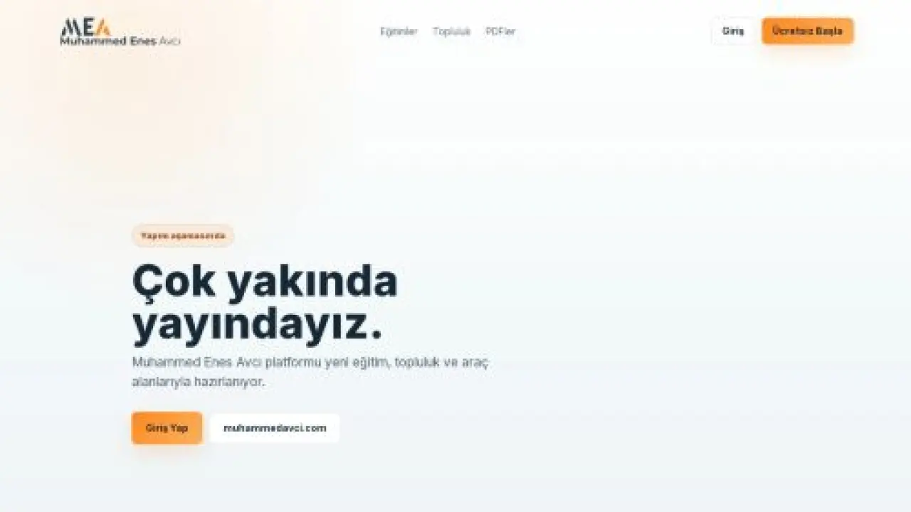 Muhammed Enes AVCI - Profesyonel SEO Uzmanı