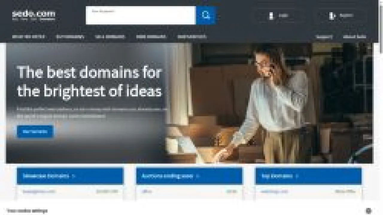 World's leading Domain marketplace - Buy. Park. Sell. Domains | Sedo