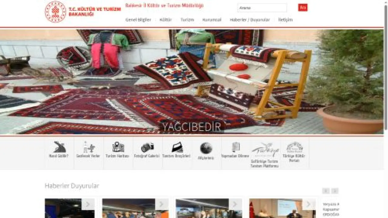 T.C. Kültür ve Turizm Bakanlığı - Balıkesir İl Kültür ve Turizm Müdürlüğü