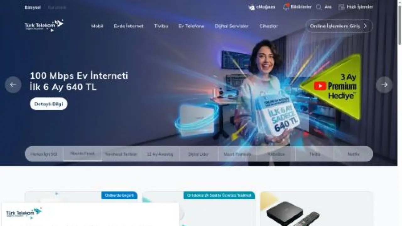 Bireysel.turktelekom.com.tr