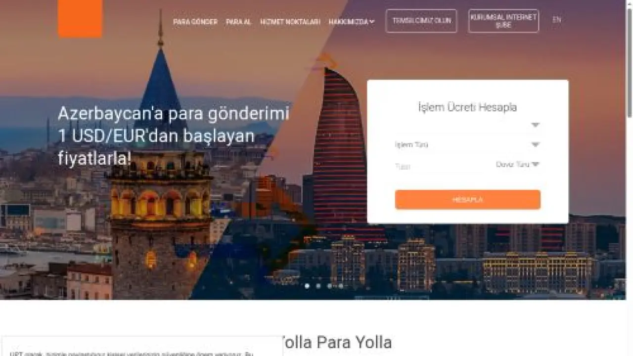 Ucuz Yolla Para Yolla | UPT