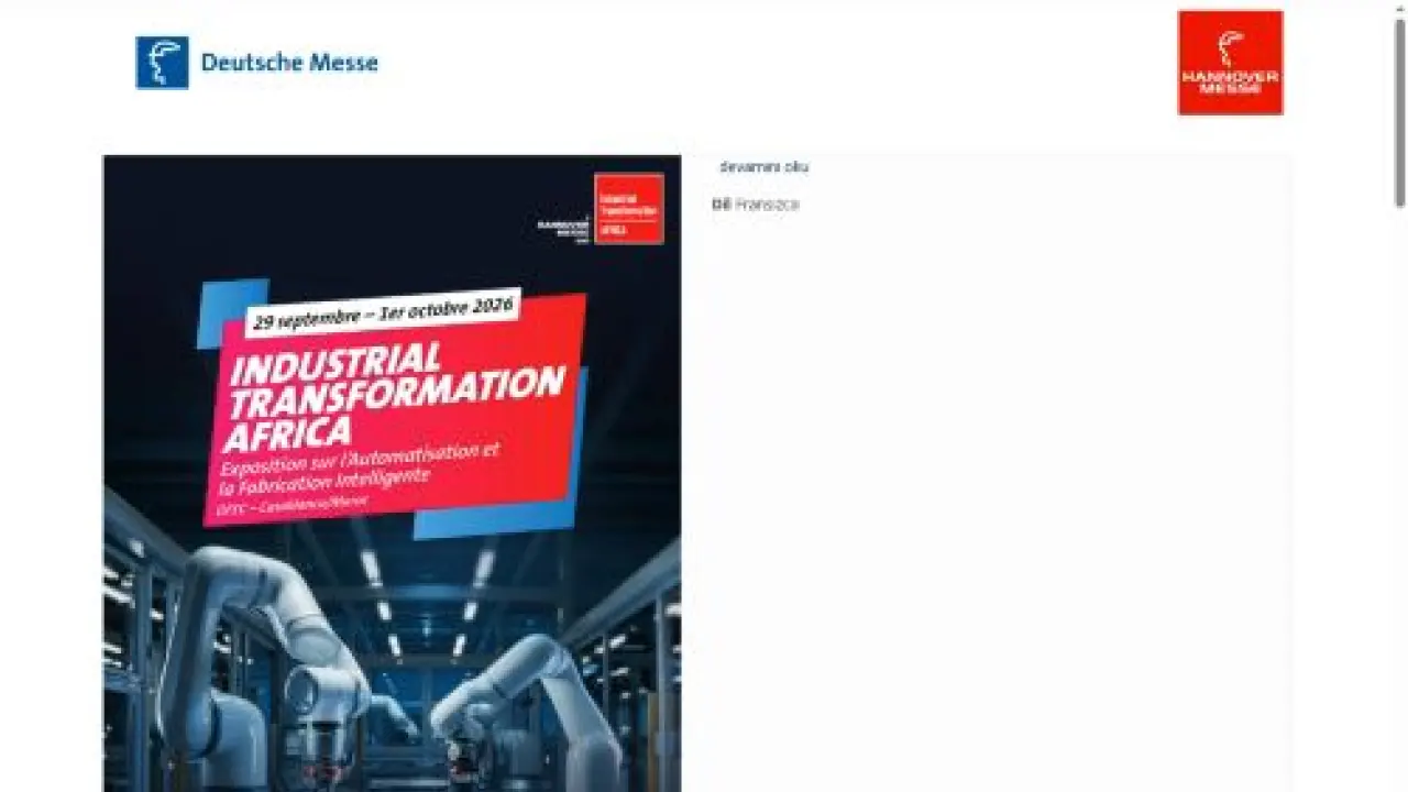 INTERSCHUTZ 2026 Katılım Formu | Hannover Fairs Turkey