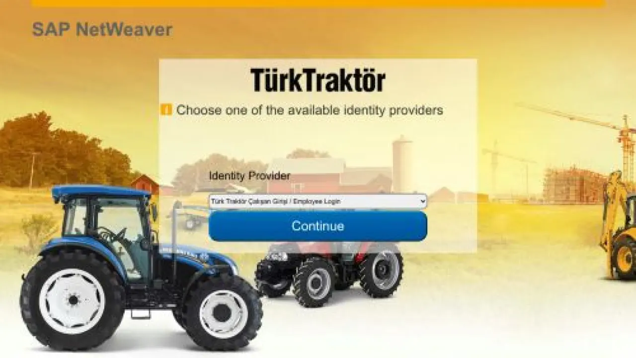 Türk Traktör SAP Portal