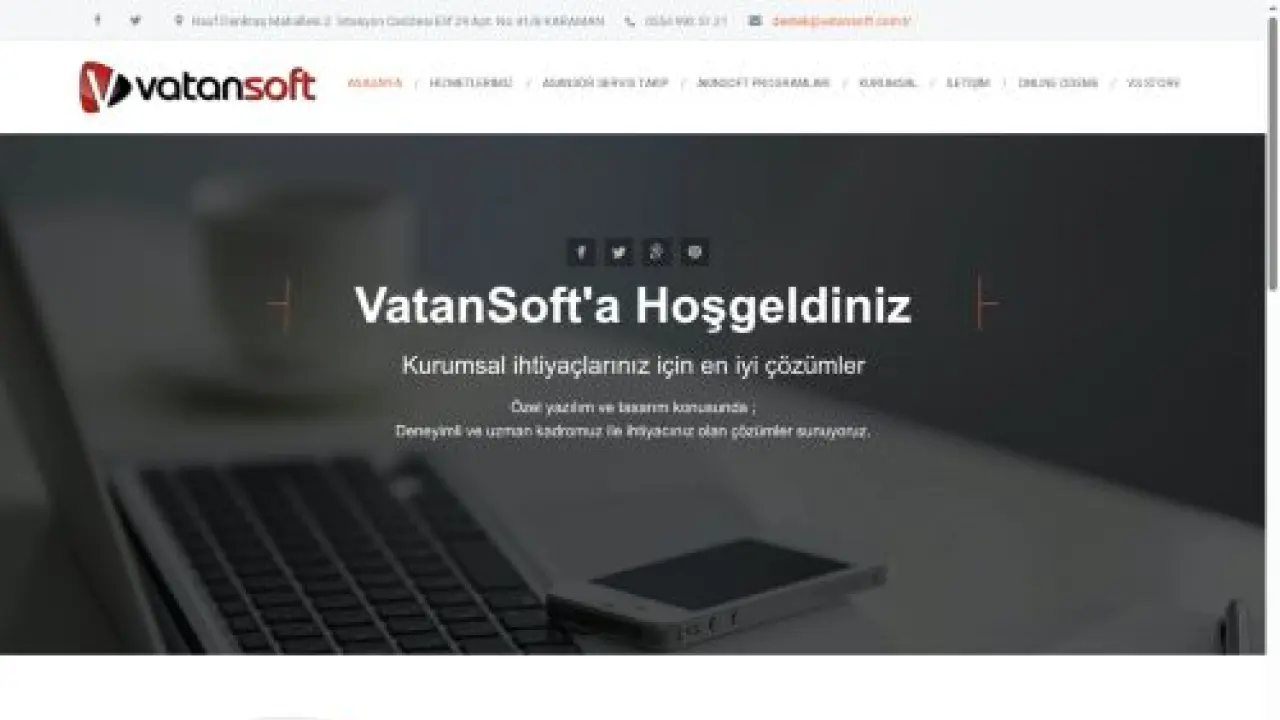 VatanSoft Yazılım | VatanSoft | AKINSOFT Çözüm Ortağı | Kurumsal ihtiyaçlarınız için en iyi çözümler