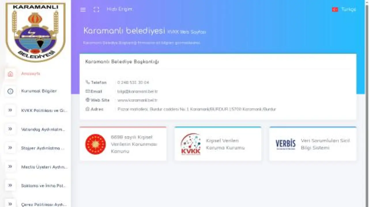 KVKK Portalı