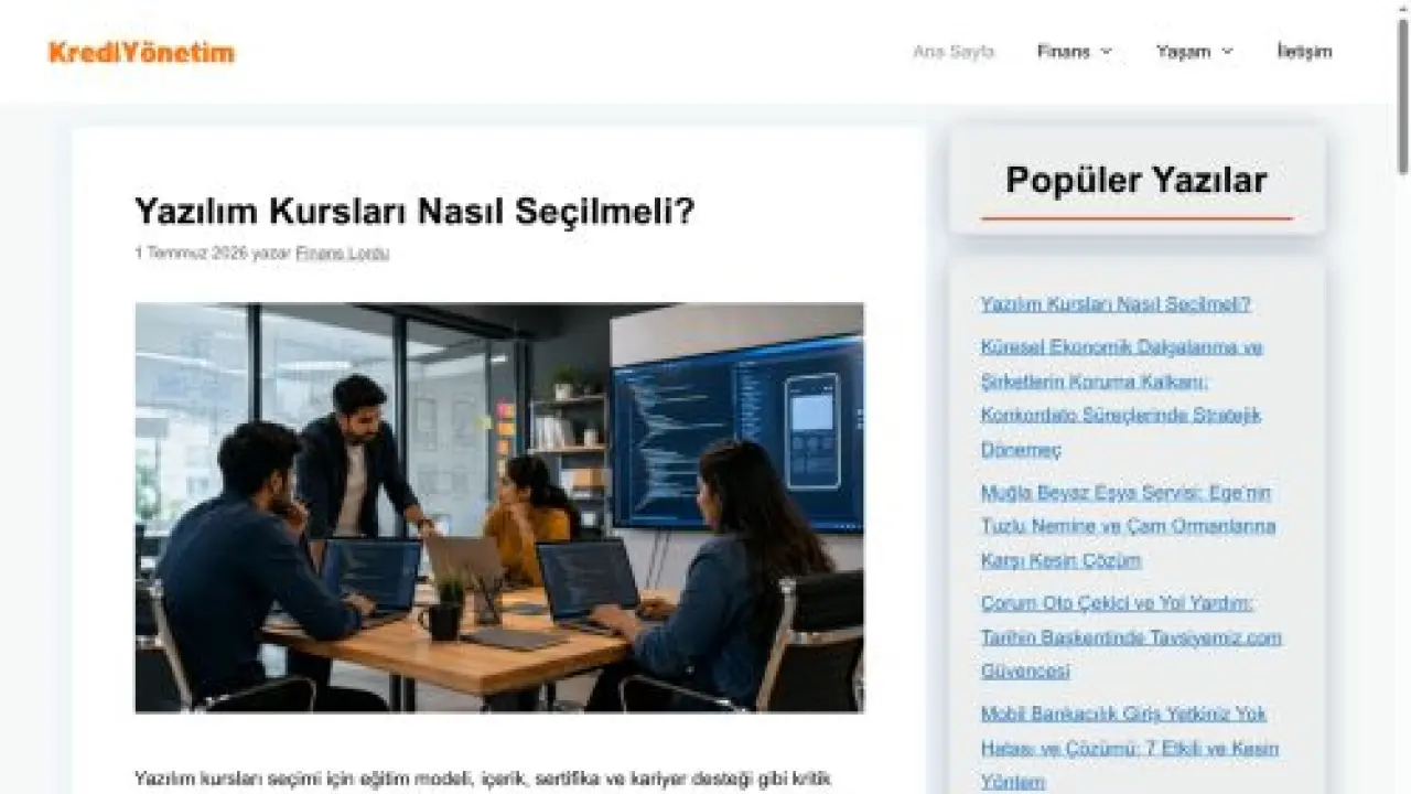 Para Her Şeydir - Kredi Yönetim