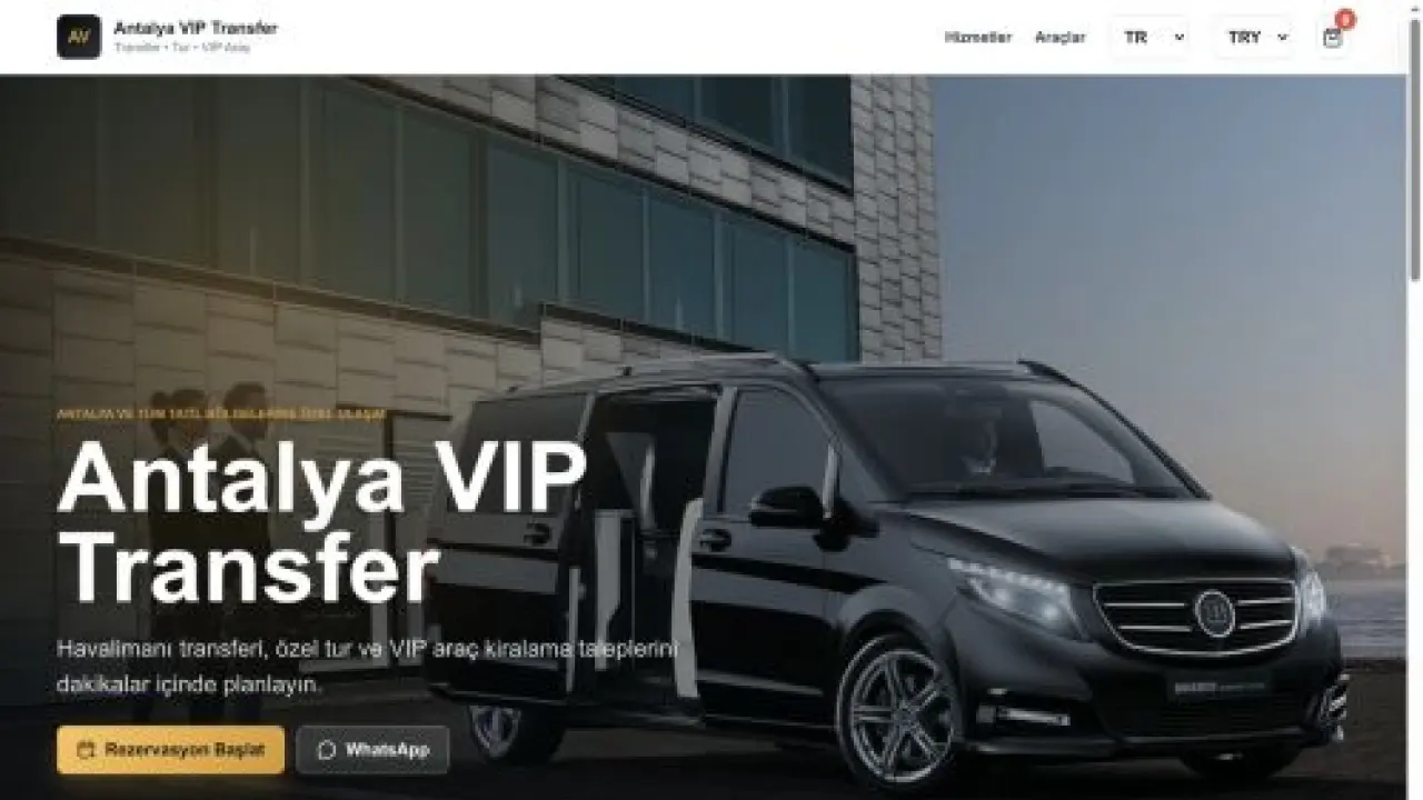 Antalya Vip Taksi – Lüks Vip Transfer Hizmeti