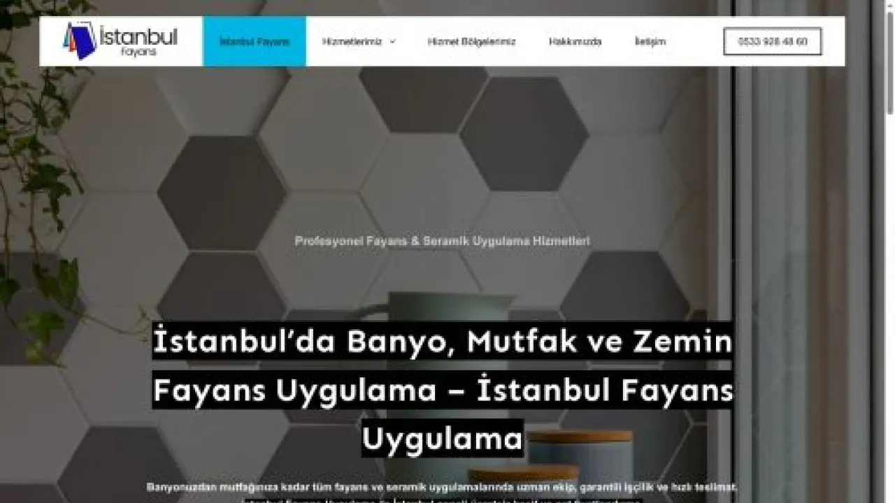 İstanbul Fayans Uygulama: Profesyonel Hizmetlerimiz