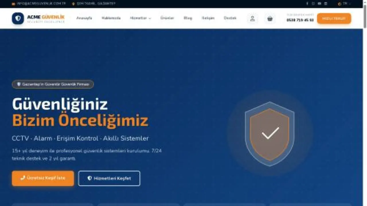 ACME GÜVENLİK BİLİŞİM - Anasayfa