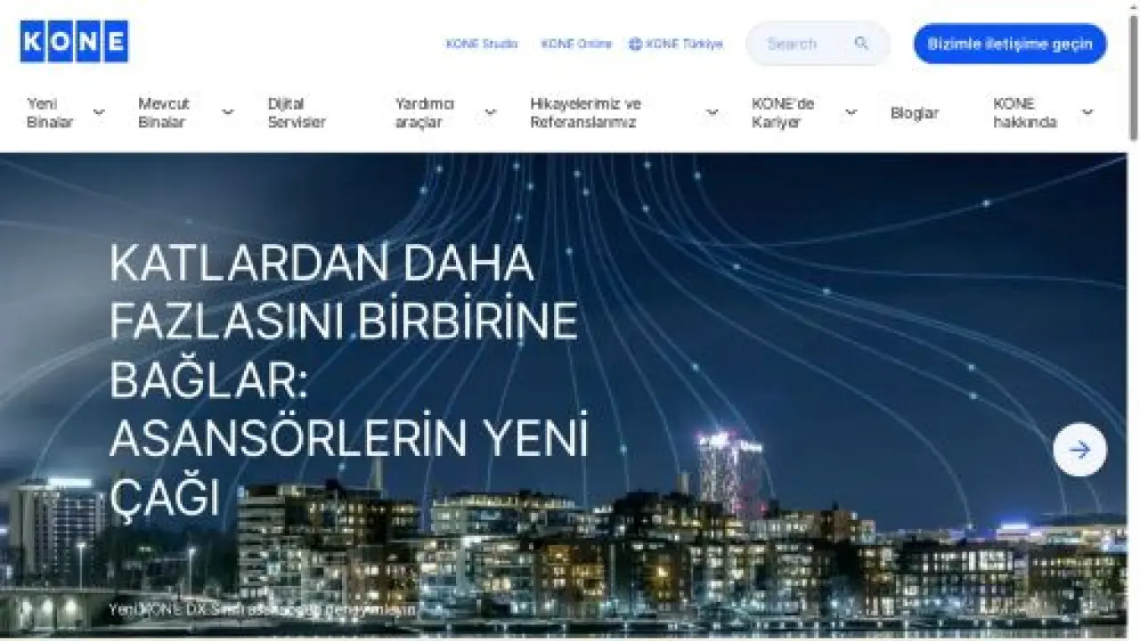 KONE Türkiye - Lider Firma: KONE: Akıllı Bina Çözümleri