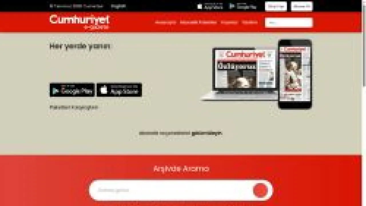 Cumhuriyet Günlük Gazetesi ve Arşivi