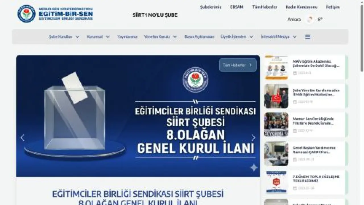 Eğitim-Bir-Sen | Eğitimciler Birliği Sendikası