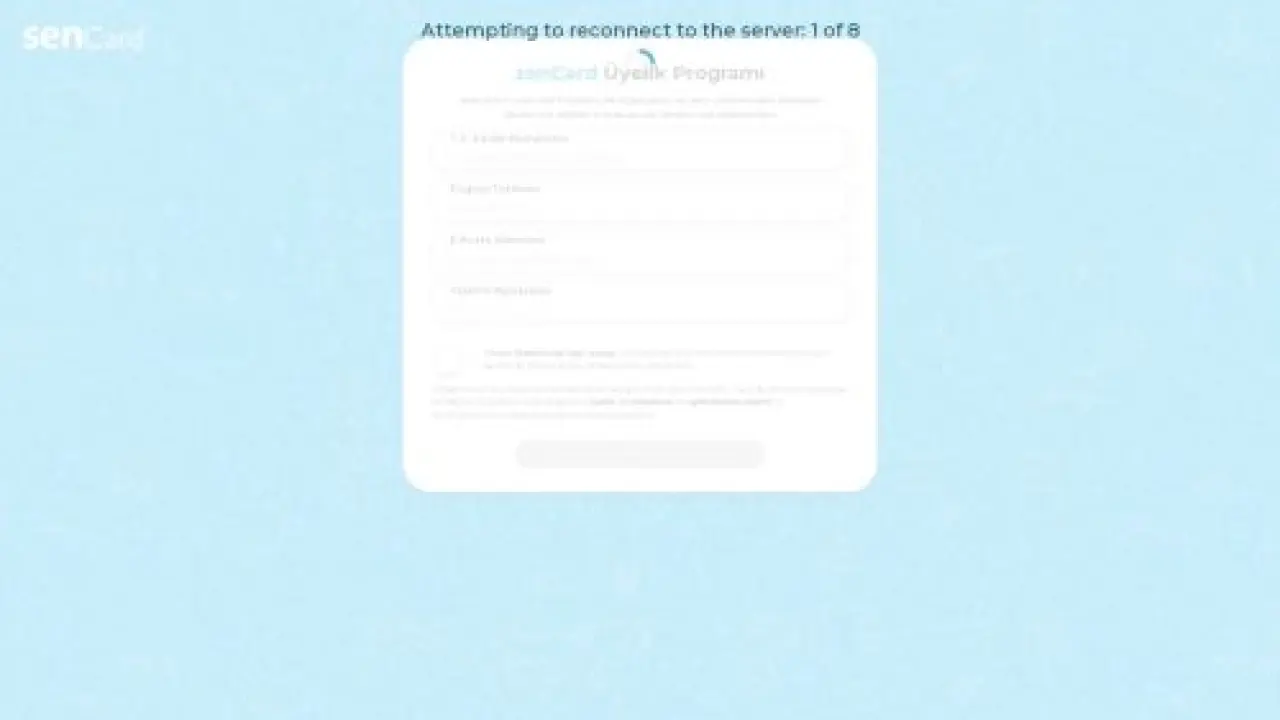 senCard Üyelik Programı