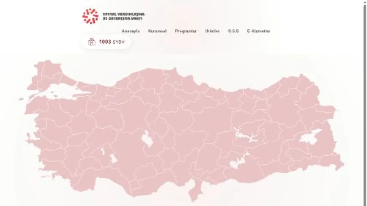 Türkiye Geneli SYDV Portalı
