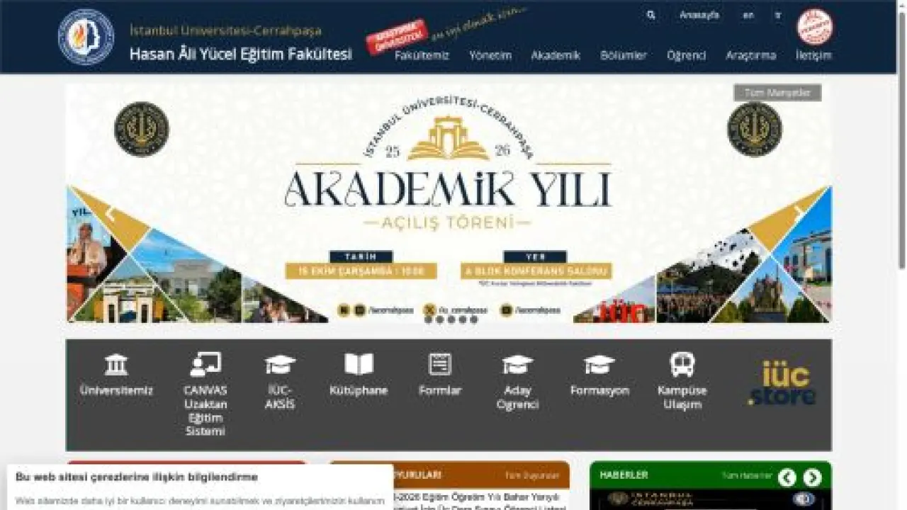 İÜC Hasan Ali Yücel Eğitim Fakültesi