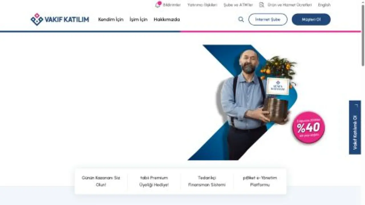 Vakıf Katılım Bankası | Vakıf Katılım