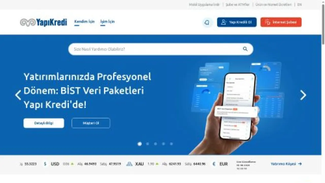 Yapı Kredi | Sınırsız Bankacılık ve Finans Hizmetleri