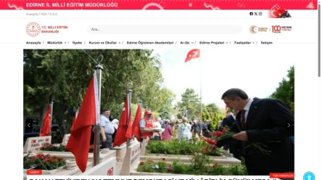 İl Millî Eğitim Müdürlüğümüz İlk Yardım Eğitim Merkezi ve Süheyl Ünver Mesleki ve Teknik Anadolu Lisesi İş Birliğinde "Görevimiz İlk Yardım" Etkinliği Düzenlendi.