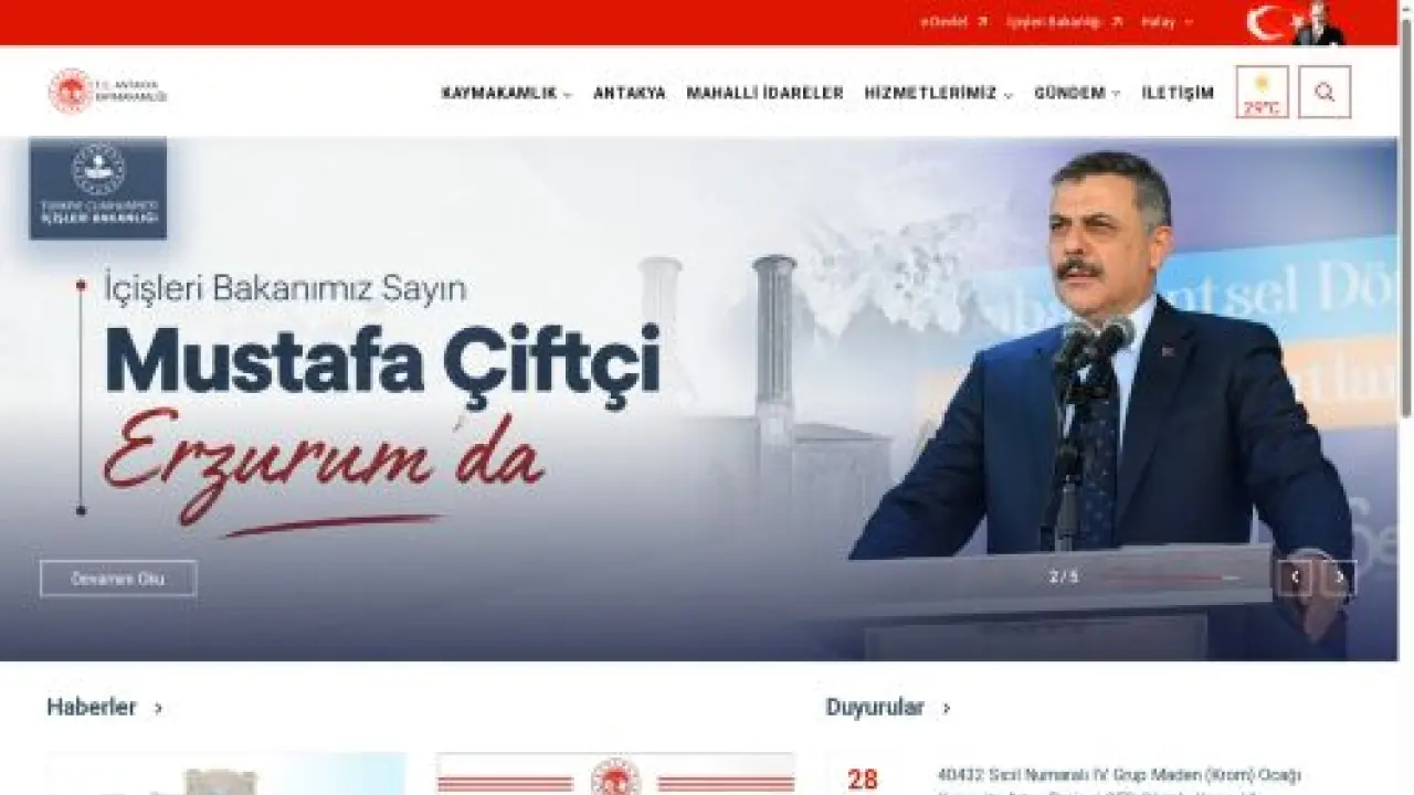 T.C. Antakya Kaymakamlığı