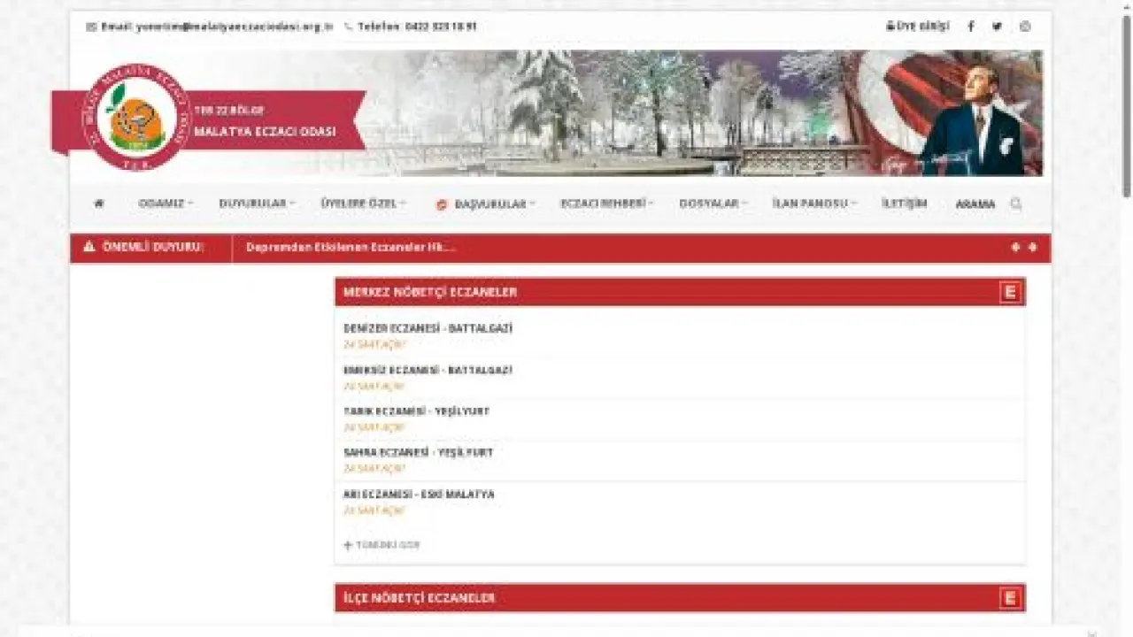 Malatya Eczacı Odası