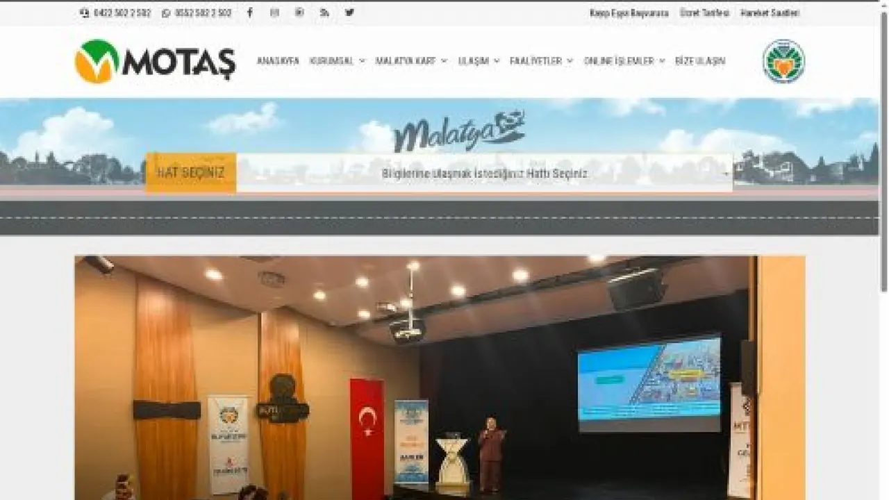 Malatya Büyükşehir Belediyesi Ulaşım Hizmetleri - Motaş AŞ
