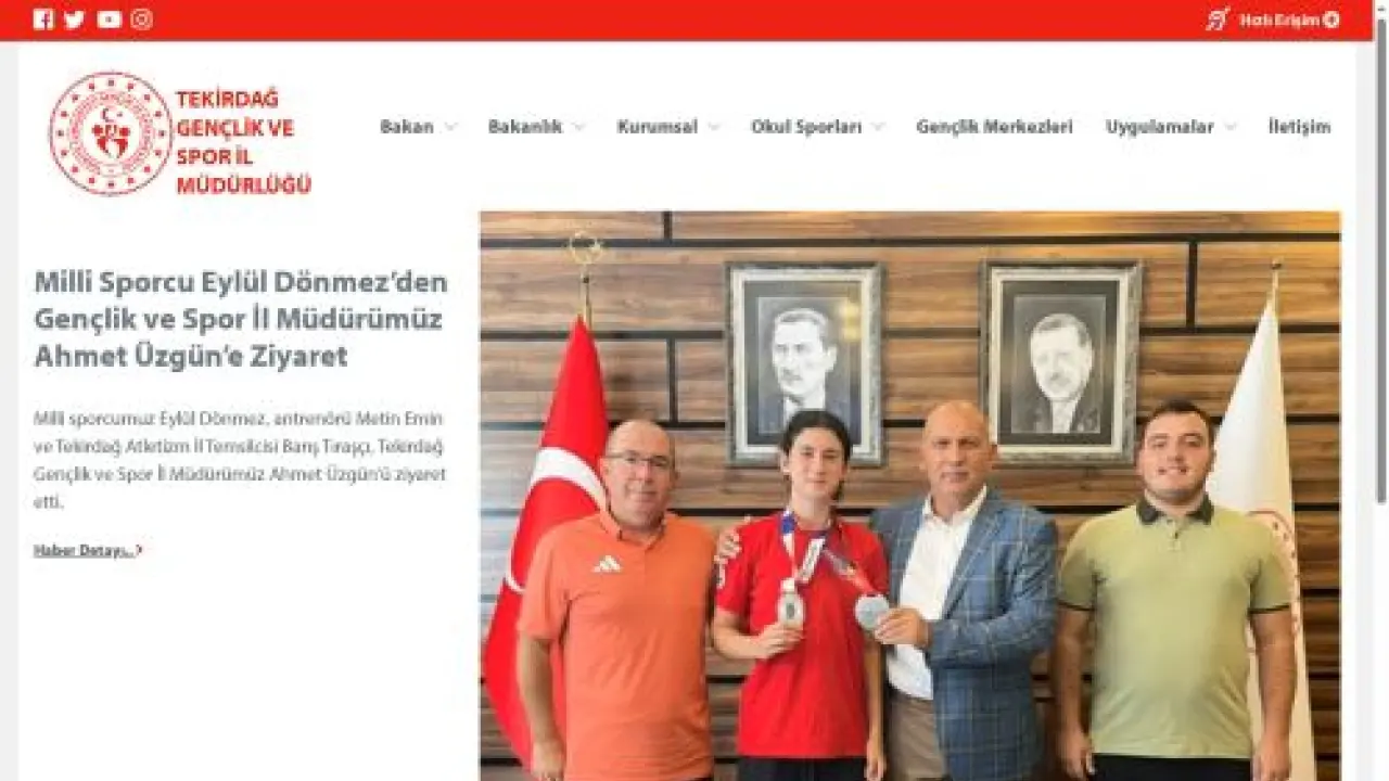 TEKİRDAĞ GENÇLİK VE SPOR İL MÜDÜRLÜĞÜ