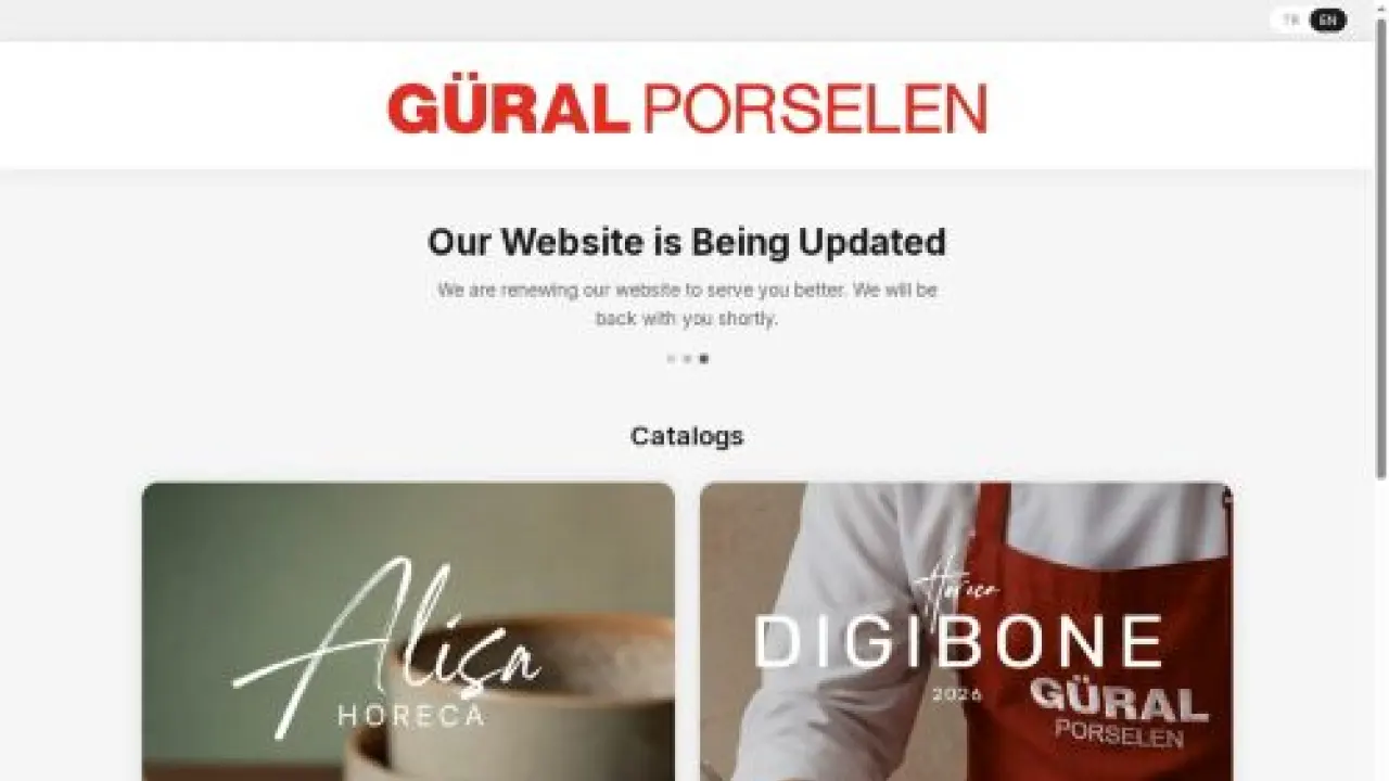 Kurumsal İnternet Sitesi - Güral Porselen