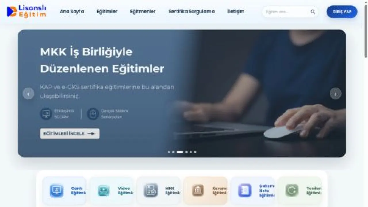 Eğitimler | LisanslıEğitim