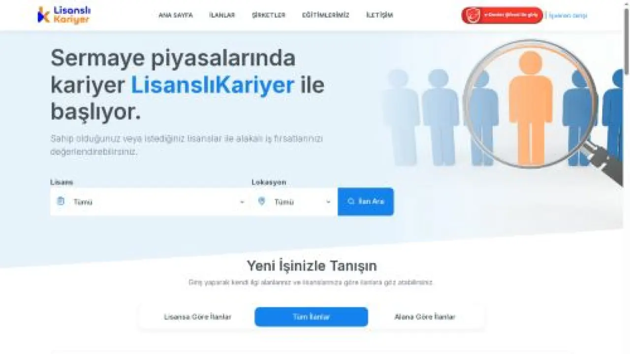 LisanslıKariyer - Ana Sayfa