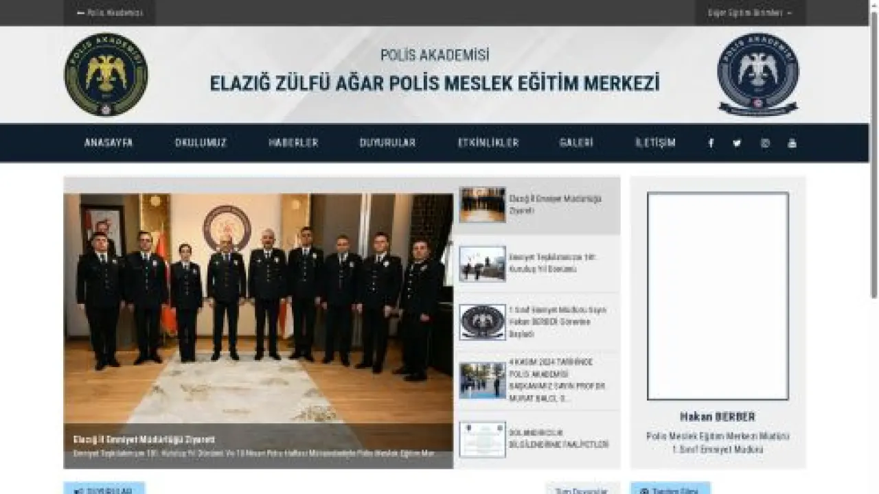 Elazığ Zülfü Ağar Polis Meslek Eğitim Merkezi