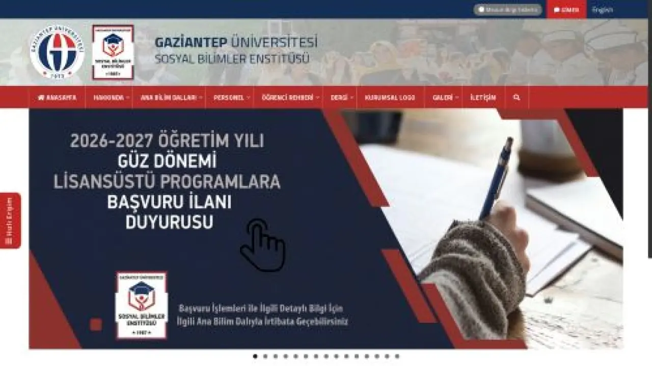SOSYAL BİLİMLER ENSTİTÜSÜ