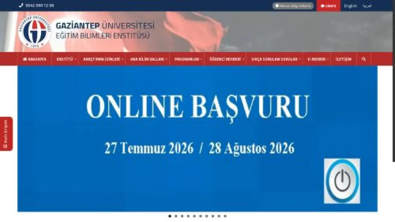 EĞİTİM BİLİMLERİ ENSTİTÜSÜ