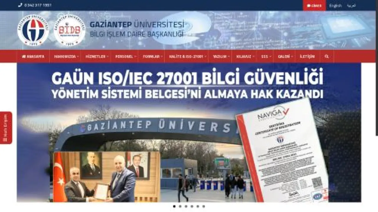 BİLGİ İŞLEM DAİRE BAŞKANLIĞI