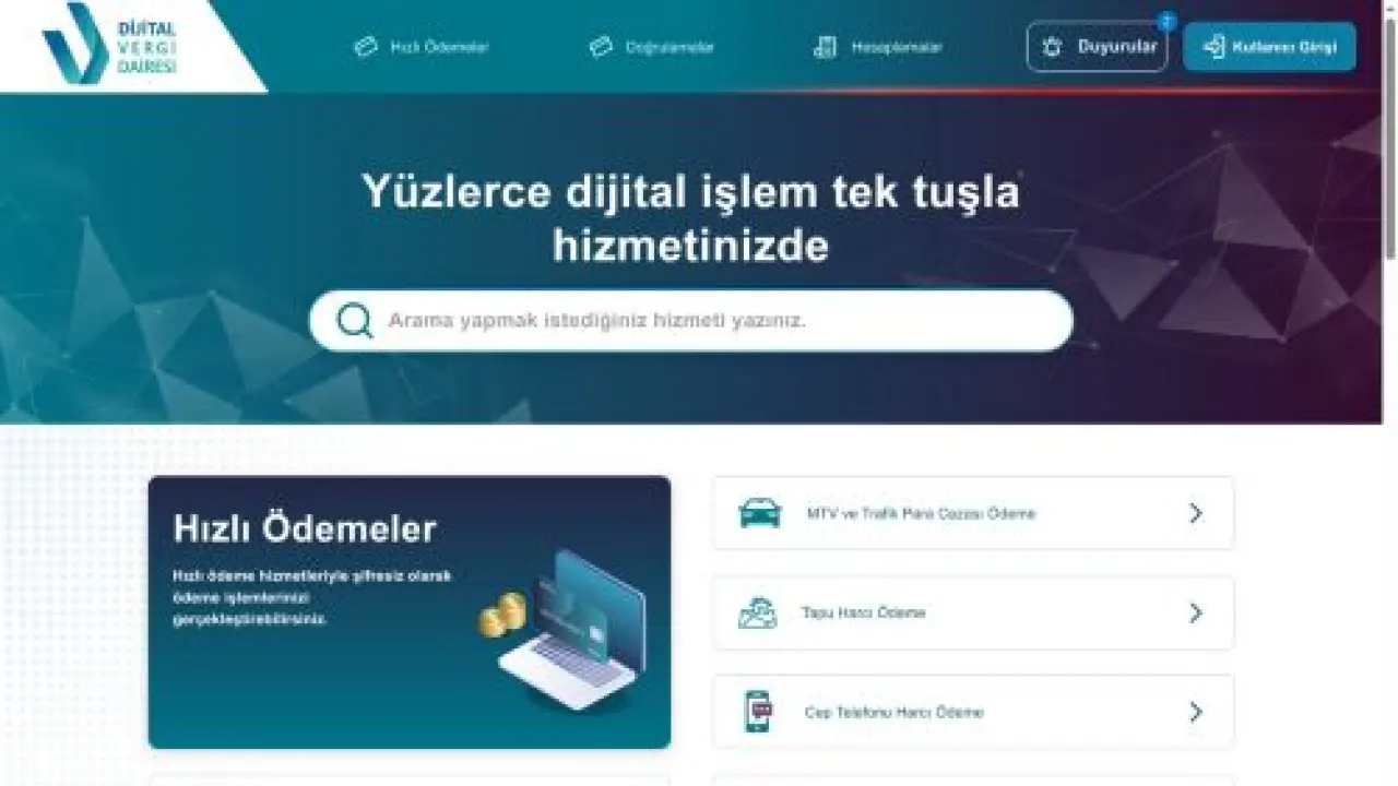 İnternet Vergi Dairesi