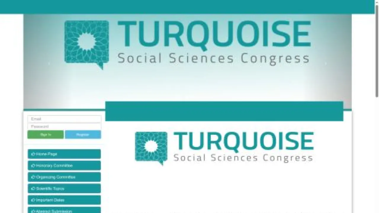 Turquoise Social Sciences Congress Series