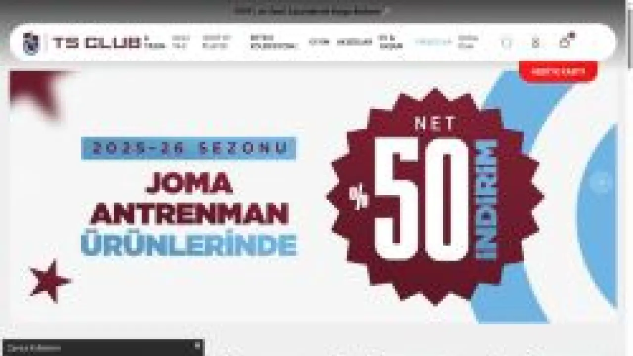 TS Club - Trabzonspor Resmi Alışveriş Sitesi